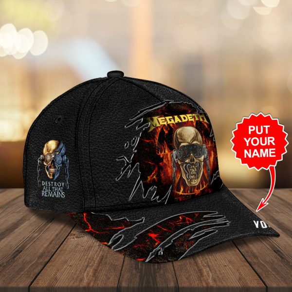 Personalized Megadeth Band Classic Cap - TANTN 6146