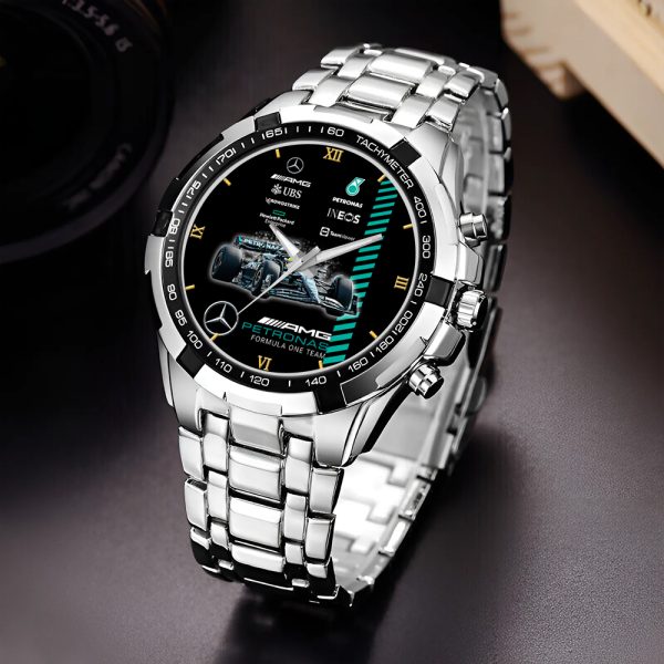 Mercedes-AMG Petronas F1 Alloy Quartz Watch - HOATT 4697