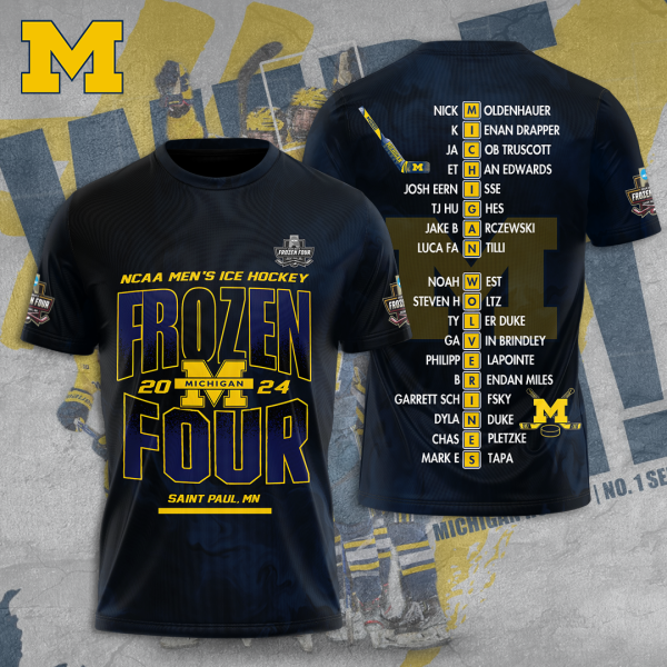 Michigan Wolverines Football 3D Apparel - TANTN 5693