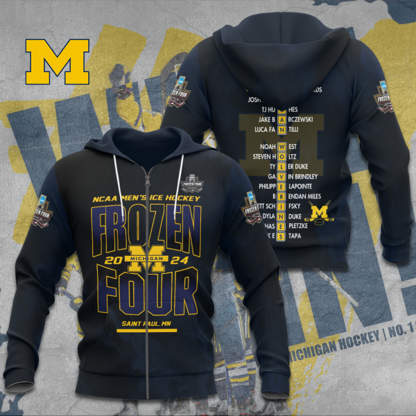 Michigan Wolverines Football 3D Apparel - TANTN 5693