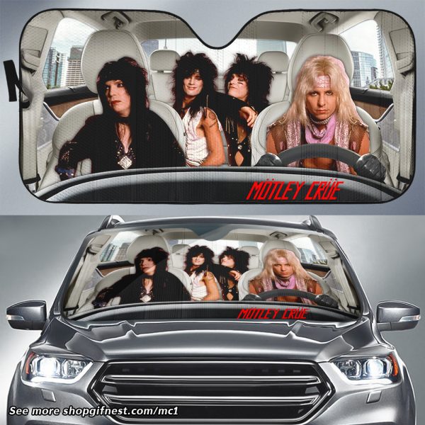 Mötley Crüe Auto Sun Shade - HUANNM 1356