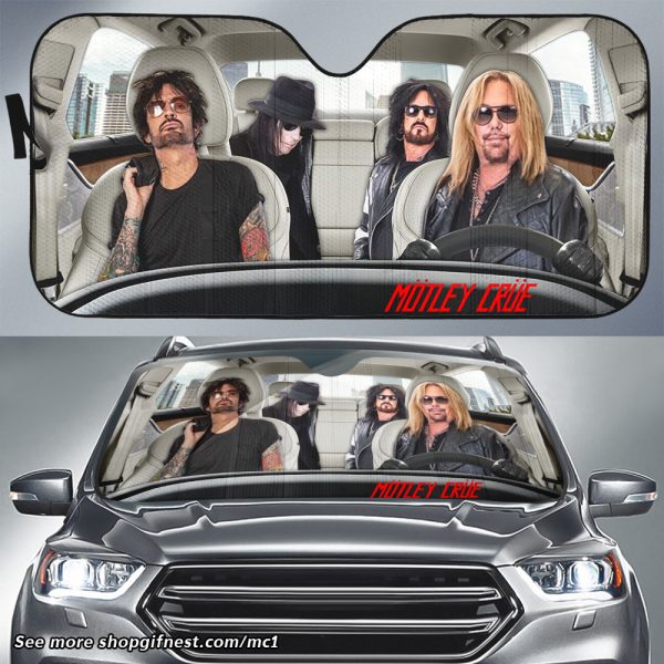 Mötley Crüe Auto Sun Shade - HUANNM 1356.1