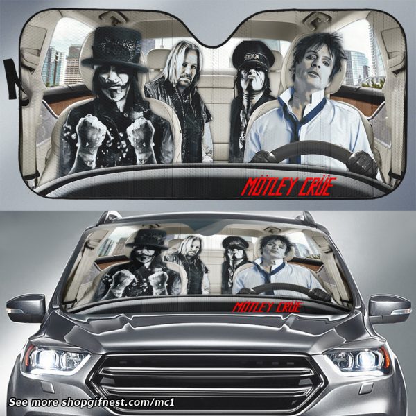 Mötley Crüe Auto Sun Shade - HUANNM 1356.2