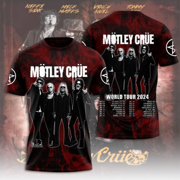 Mötley Crüe 3D T-Shirt - HOATT 4703