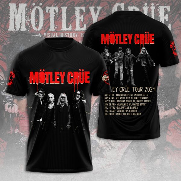 Mötley Crüe 3D Apparel - HUANNM 3919