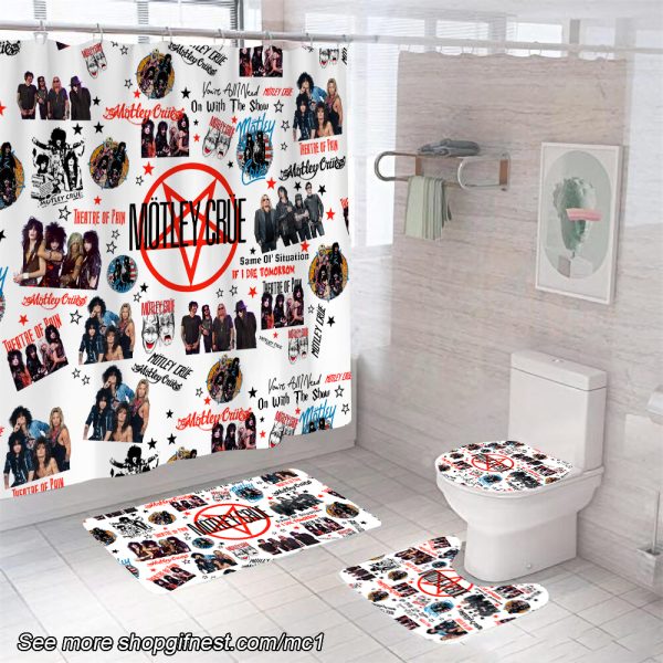 Mötley Crüe Four-piece Bathroom - HUANNM 1265