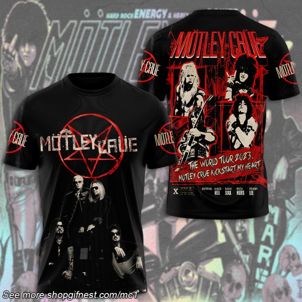 Mötley Crüe 3D Apparel - HUANNM 1169