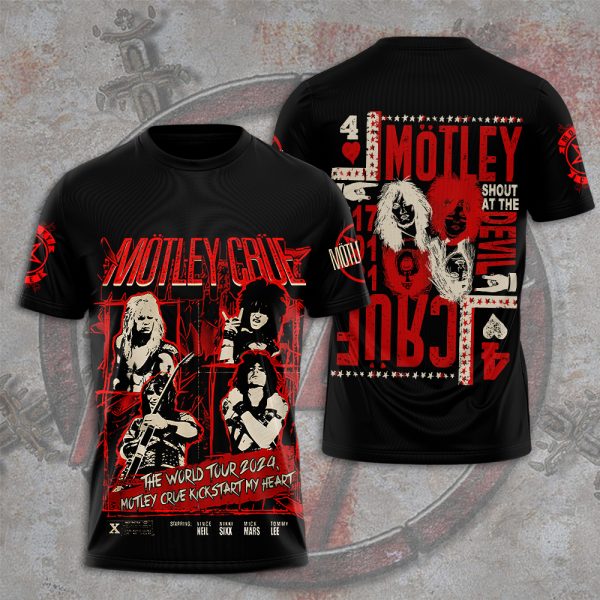 Mötley Crüe 3D Apparel - HUANNM 3788