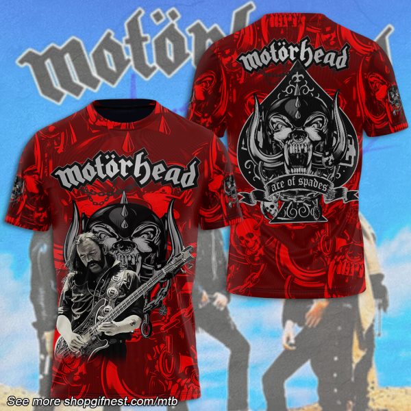 Motörhead Band 3D Apparel - HUANNM 989