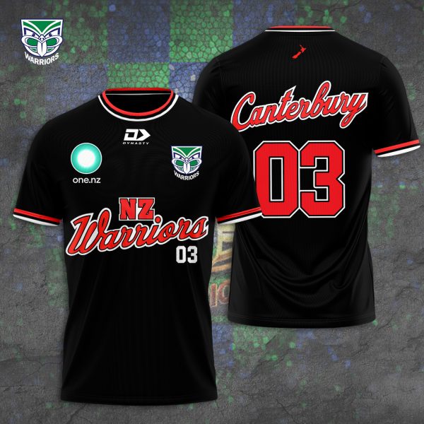 New Zealand Warriors 3D Apparel - TANTN 6018