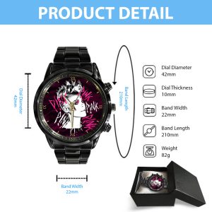 P!nk Black Stainless Steel Watch - GNE 260