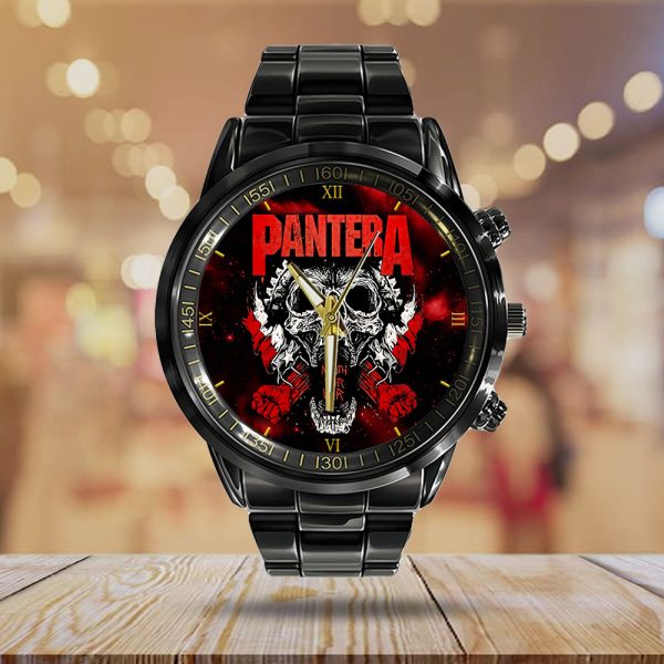 Pantera Black Stainless Steel Watch - GNE 284