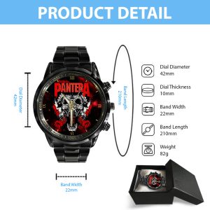 Pantera Black Stainless Steel Watch - GNE 284