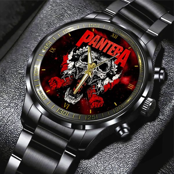 Pantera Black Stainless Steel Watch - GNE 284