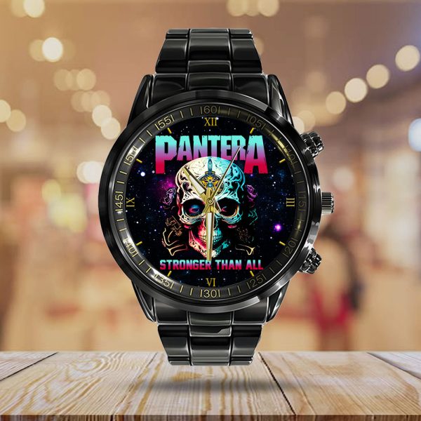 Pantera Black Stainless Steel Watch - GNE 285