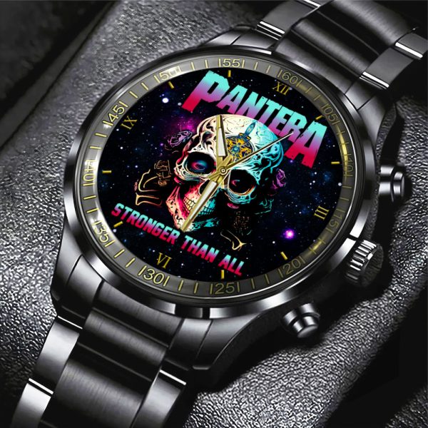 Pantera Black Stainless Steel Watch - GNE 285