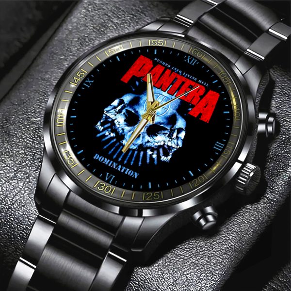 Pantera Black Stainless Steel Watch - GNE 279