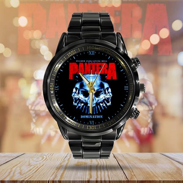 Pantera Black Stainless Steel Watch - GNE 279