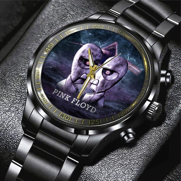 Pink Floyd Black Stainless Steel Watch - TANTN 6125