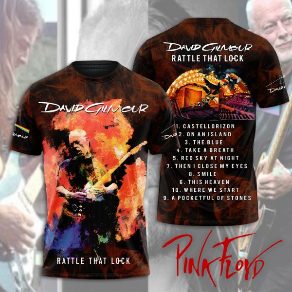 Pink Floyd x David Gilmour 3D Apparel - HUANNM 4618