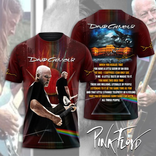 Pink Floyd x David Gilmour 3D Apparel - HUANNM 4620