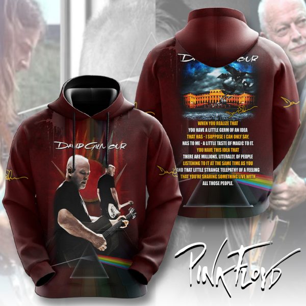 Pink Floyd x David Gilmour 3D Apparel - HUANNM 4620