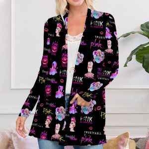 P!nk Women’s Patch Pocket Cardigan – HOATT 4611