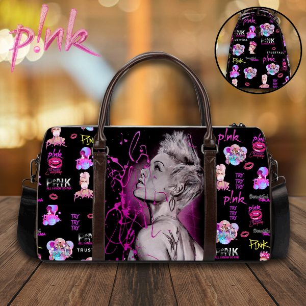 P!nk Leather Duffle Bag - HOATT 4655