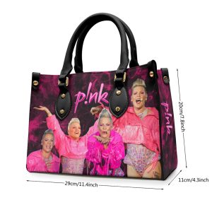 P!nk Leather HandBag - HOATT 4593.1