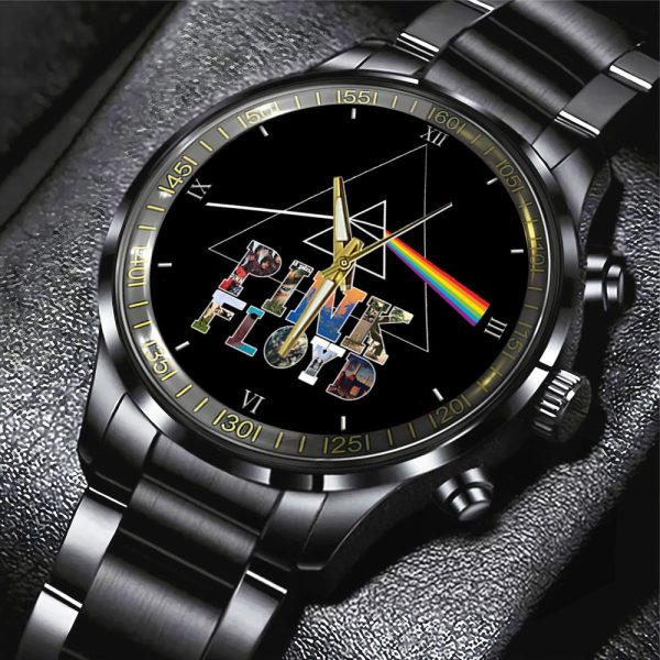 Pink Floyd Black Stainless Steel Watch - GNE 290