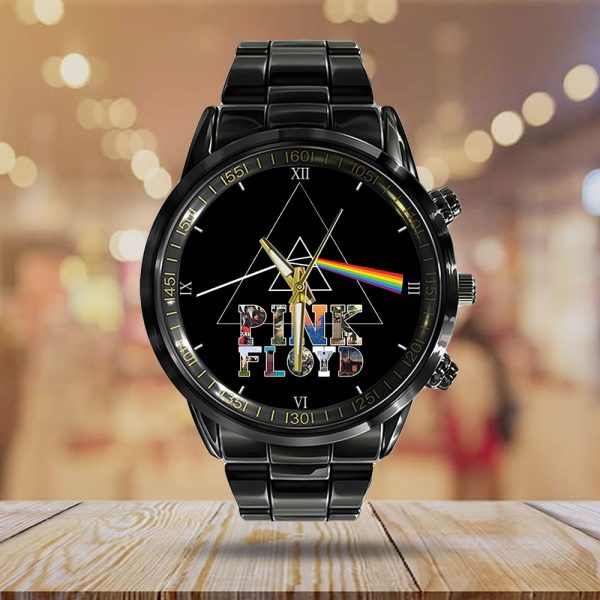 Pink Floyd Black Stainless Steel Watch - GNE 290