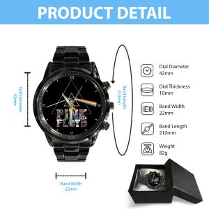 Pink Floyd Black Stainless Steel Watch - GNE 290