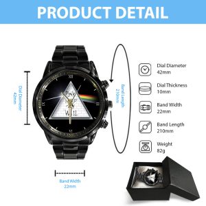 Pink Floyd Black Stainless Steel Watch - GNE 291