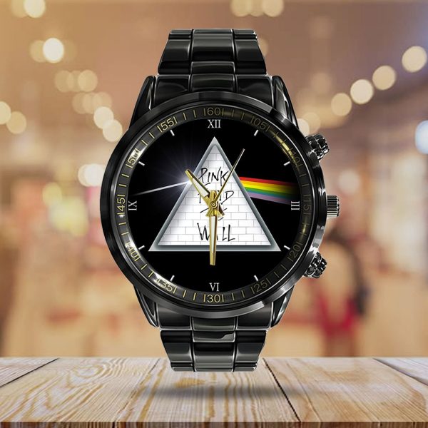 Pink Floyd Black Stainless Steel Watch - GNE 291