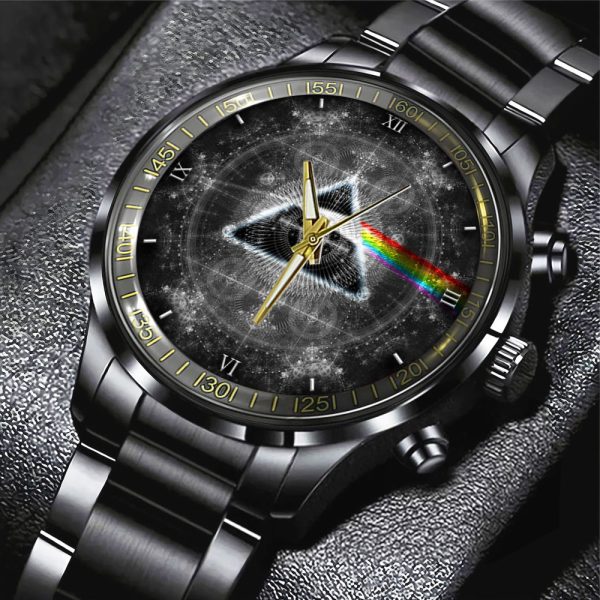 Pink Floyd Black Stainless Steel Watch - GNE 293