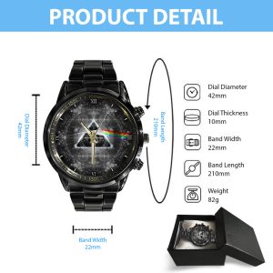 Pink Floyd Black Stainless Steel Watch - GNE 293