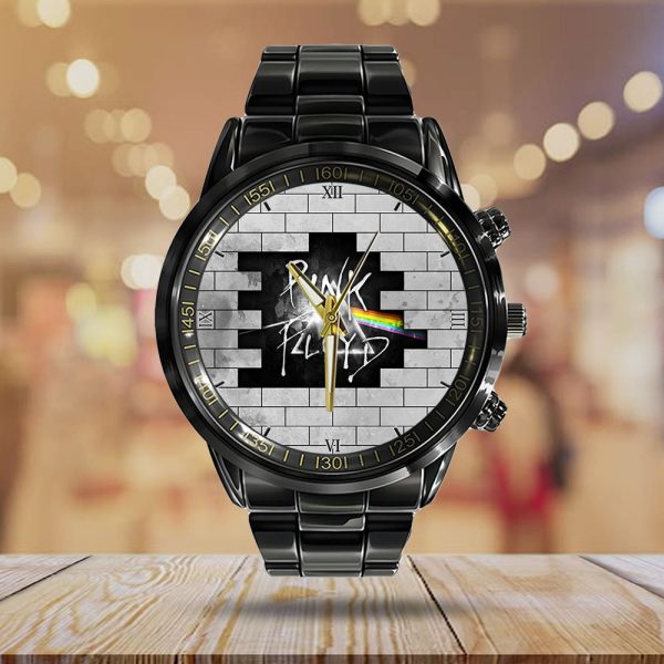 Pink Floyd Black Stainless Steel Watch - GNE 295