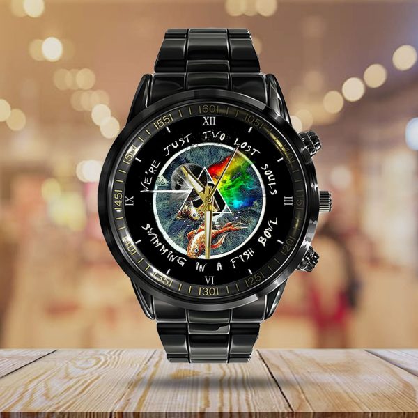 Pink Floyd Black Stainless Steel Watch - GNE 300