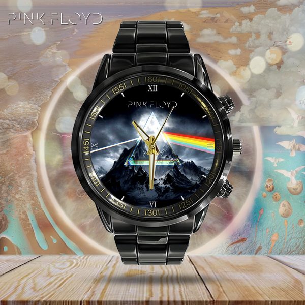 Pink Floyd Black Stainless Steel Watch - GNE 315