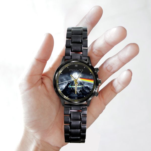 Pink Floyd Black Stainless Steel Watch - GNE 315