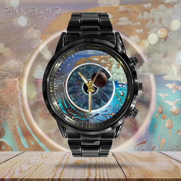 Pink Floyd Black Stainless Steel Watch - GNE 317