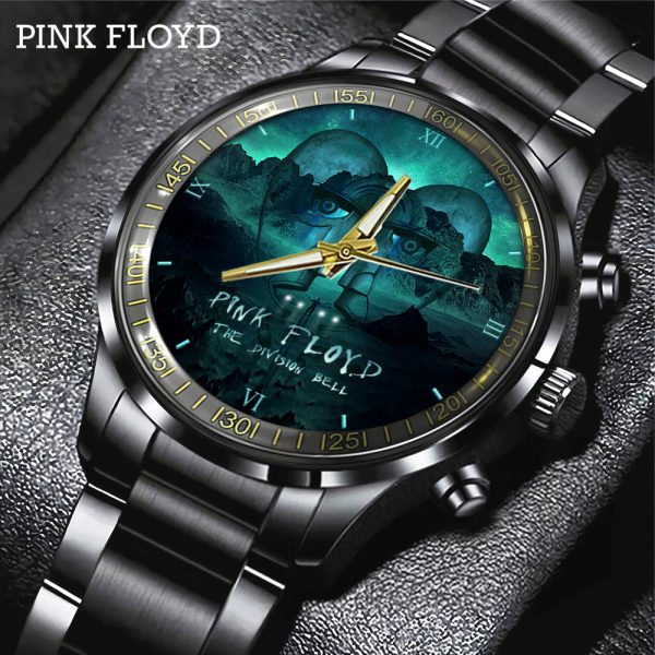 Pink Floyd Black Stainless Steel Watch - GNE 348