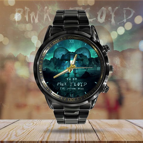 Pink Floyd Black Stainless Steel Watch - GNE 348