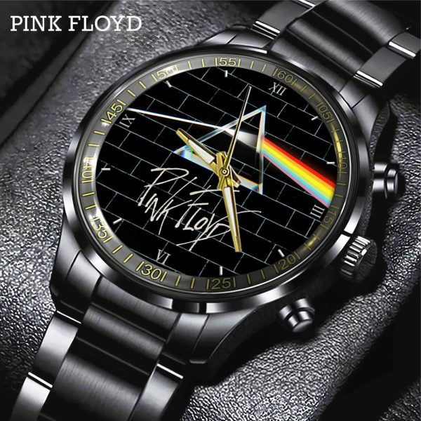 Pink Floyd Black Stainless Steel Watch - GNE 364