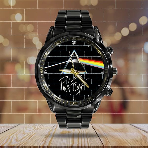 Pink Floyd Black Stainless Steel Watch - GNE 364