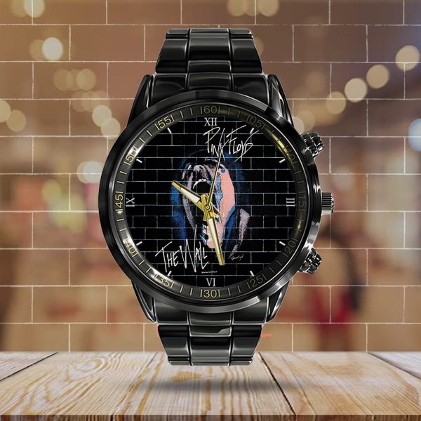 Pink Floyd Black Stainless Steel Watch - GNE 365