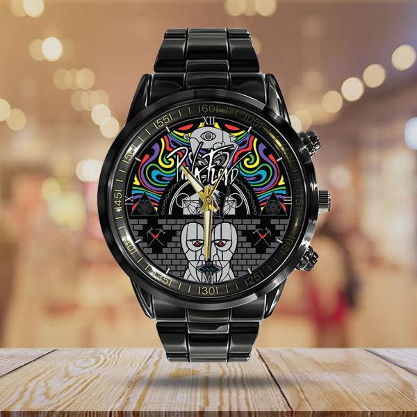 Pink Floyd Black Stainless Steel Watch - GNE 370