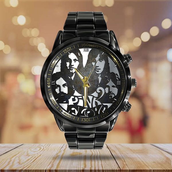 Pink Floyd Black Stainless Steel Watch - GNE 387