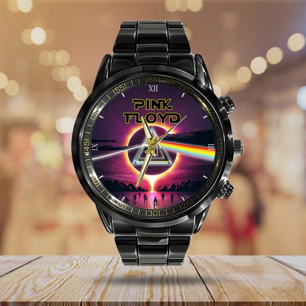 Pink Floyd Black Stainless Steel Watch - TANTN 6073