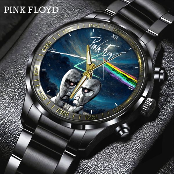 Pink Floyd Black Stainless Steel Watch - TANTN 6075